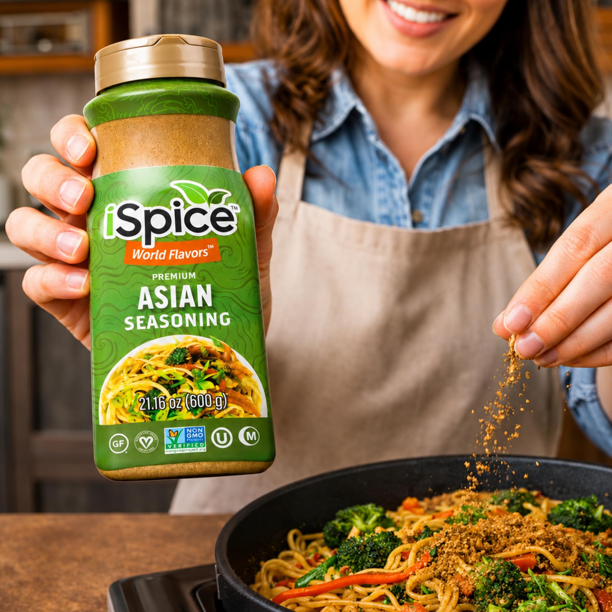 iSpice Blend | Asian Seasoning | 21.16 | Mixed Spice & Seasoning | Bulk Size | Halal | Kosher (Asian)