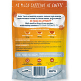 Kubo Lion’s Mane Chai Tea Bags | Organic High Caffeine (155mg) Black Tea + Lion’s Mane Mushroom | 20 Pyramid Count | Caffeinated Tea for Calm Focus