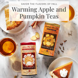 The Republic of Tea - Pumpkin Pie Chai Herbal Tea Tin, 36 Naturally Caffeine-Free Tea Bags