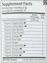 FLYING BIRD BOTANICALS Tea, Cold Comfort, 15 CT