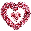 Red, White, and Pastel Pink Candy Corn - Valentine's Cupid Candy Corn Flavors (2 Pound)