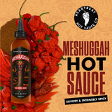 Heartbeat Hot Sauce x Meshuggah This Spiteful Snake Hot Sauce, Naga Chili & Scorpion Pepper Blend, Extra Hot Gourmet Pepper Sauce - 6 oz. 1 Pack