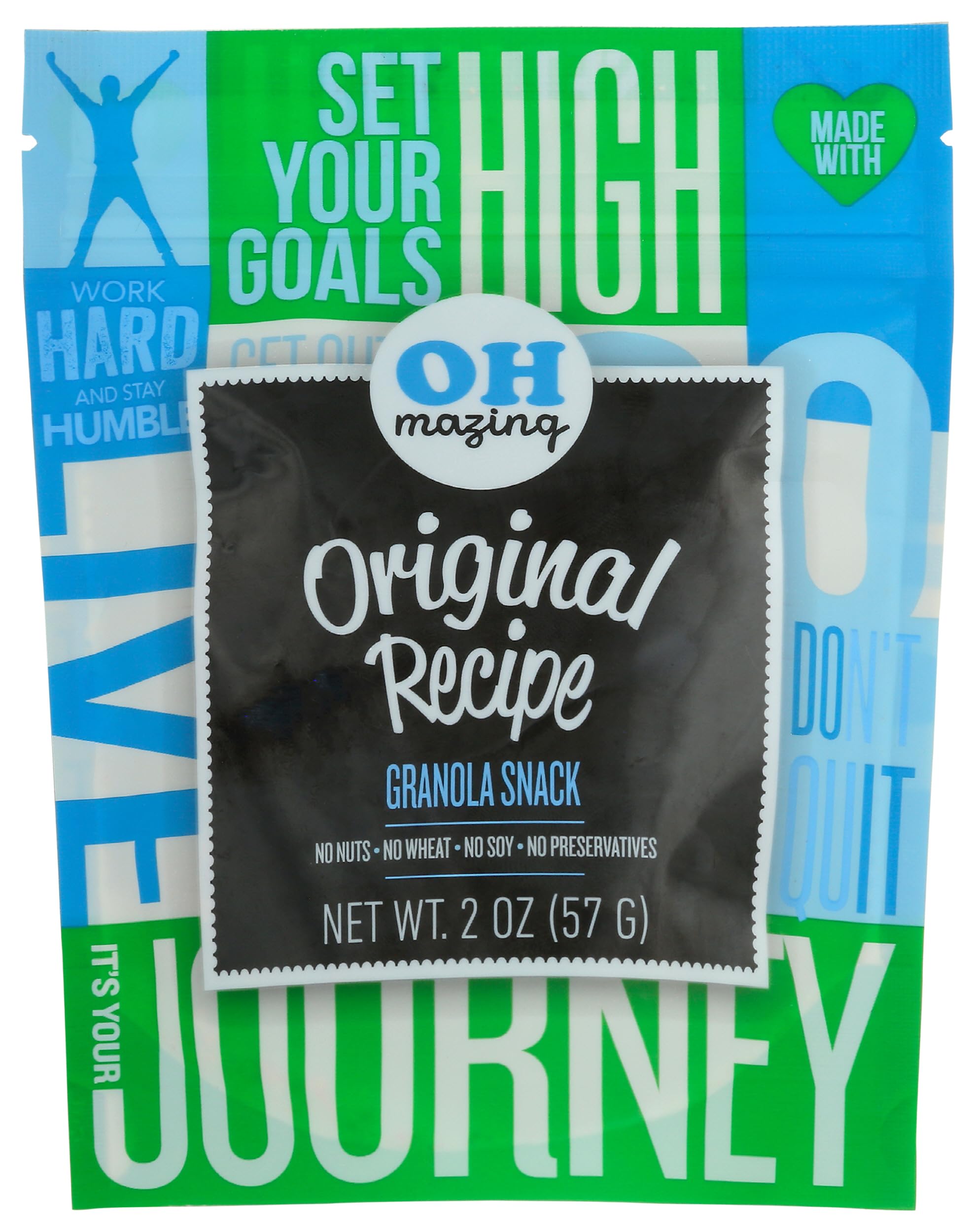 Oh Mazing, Bar Granola Original Snack Size, 2.5 Ounce