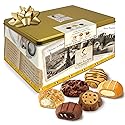 Matilde Vicenzi Verona Cookie Tin - Gourmet Italian Cookies Assortment in Individually Wrapped Trays - Pastries & Bakery Dessert for Dads & Teachers