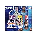 PEZ Candy Space Jam Gift Set, Bugs Bunny & Lebron James Dispensers & Six Pack Of Candy