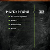 Frontier Co-op Pumpkin Pie Spice, 1-pound Bulk Bag, Nutmeg, Cloves, Ginger & Cinnamon, Enhances Tea, Seasoning, Kosher