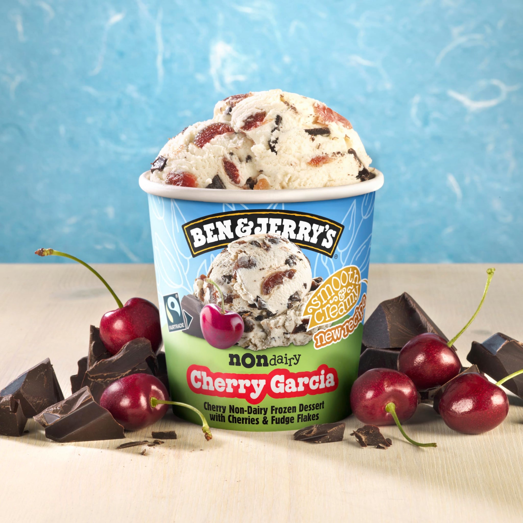 Ben & Jerry's Non-Dairy, Cherry Garcia, 16 oz