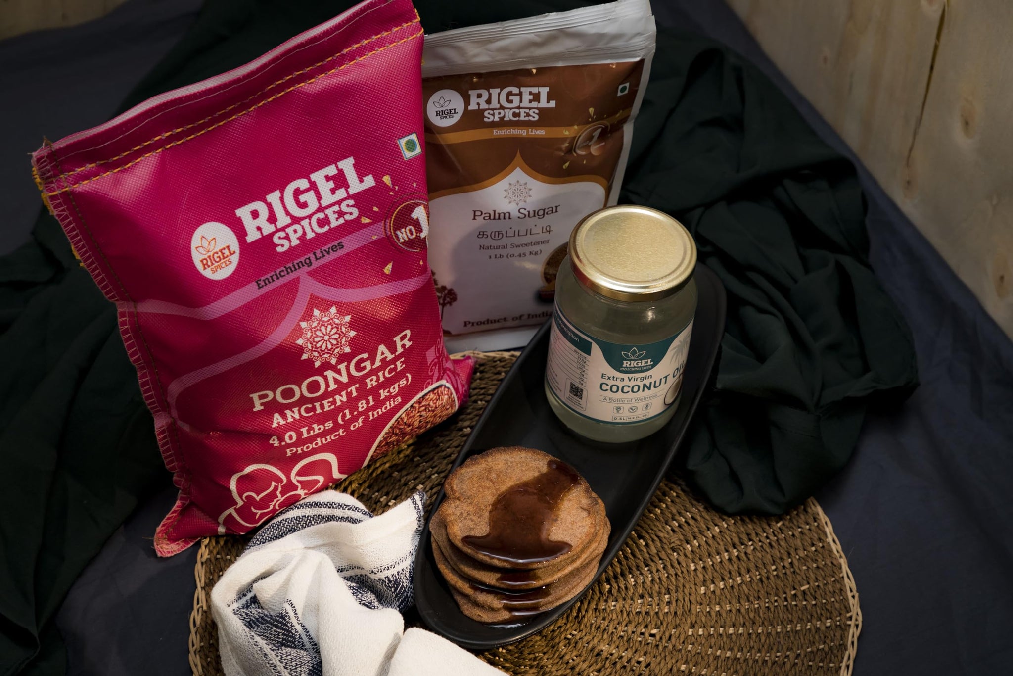 Rigel Spices | Poongar Red Rice (4Lbs) | Ladies special | GLUTEN FREE | AGED 12+ MONTHS | Ancient grain from India