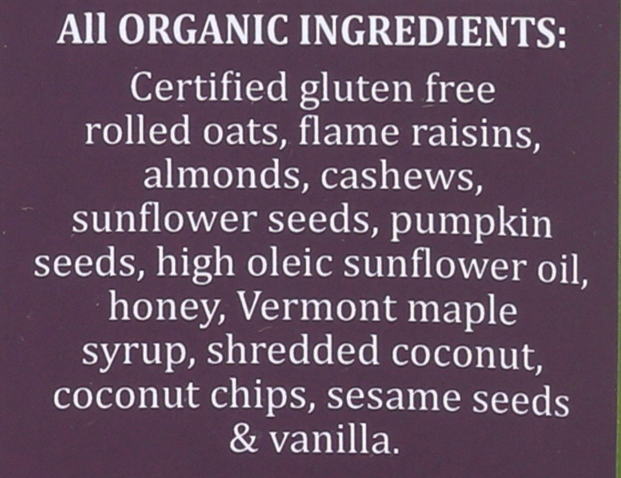 Back Roads, Granola Gluten Free Organic, 12 Ounce