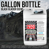 Agent 420 Cannabis & Cigarette Odor Eliminator Spray, Black Glacier, 1 Gallon - Tea Tree Oil Breaks Down Smoke at the Molecular Level - Commercial