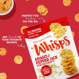Whisps Cheese Crisps Variety Pack | Protein Chips | Healthy Snacks | Protein Snacks, Gluten Free, High Protein, Low Carb Keto Food | Parmesan, Cheddar
