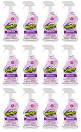 OdoBan Ready-to-Use Disinfectant and Odor Eliminator, Set of 12 Spray Bottles, 32 Ounces Each, Lavender Scent