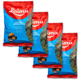 Laima Chocolate Covered Almond Praline Candy with Wafers, 160 g Bag (Pack of 4), L?c?tis ?epain?tis (Bear Paw)