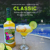 Charleston Mix - Premium All Natural Margarita Mix, Classic Lime, 32oz
