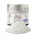 Blue Cheese Sea Salt | Gourmet Infused Sea Salt | Artisanal Seasoning | Non GMO, All Natural | Magnetic Tin | Handmade in Small Batches | Sustainably