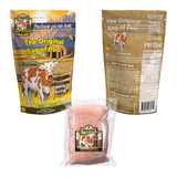 The Original Bag of Poo®, Bull Poo, Orange Flavor Cotton Candy, Novelty Gag Gift with Free Sticker