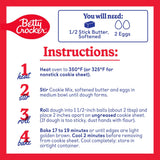Betty Crocker Soft Baked Cookie Mix, Peanut Butter Chocolate Chip, Baking, 17.7 oz