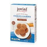 Jovial Organic Einkorn Crispy Cocoa Cookies - Organic Cookies, Vegan Cookies, High Protein, Fair Trade Certified, All Natural Ingredients, Low Carb