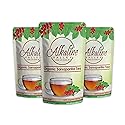 Sarsaparilla Tea - 100% Organic and Alkaline - 15 Unbleached/Chemical-Free Sarsaparilla Tea Bags - Pack of 3 - Caffeine-Free, No GMO