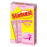 Starburst Singles To Go Powdered Drink Mix, All Pink Strawberry, 3 Boxes with 6 Packets Each - 18 Total Servings, Sugar-Free Drink Powder, Just Add