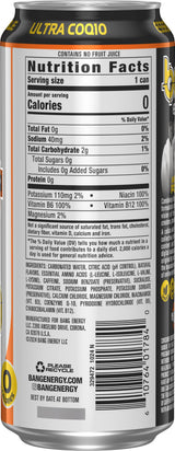 Bang Energy Any Means Orange, Sugar-Free Energy Drink, 16-Ounce