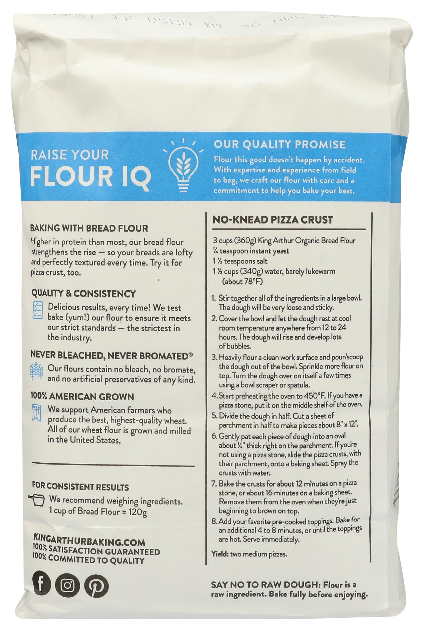 King Arthur Flour, Og, Bread, 5-Pound