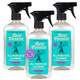 Aunt Fannie's All Purpose Household Cleaner, Multi-surface Spray, Powered by Vinegar for Kitchen, Bath, Windows and Countertops, Lavender Scent (Pack