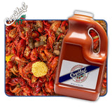 Crystal Louisiana's Pure Hot Sauce, Original, 1 Gallon Bottle (128 Fl Oz) Amazon Exclusive Recipe Card Included