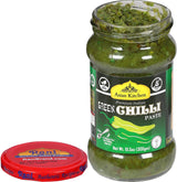 Rani Green Chilli Cooking Paste 10.58oz (300g) Glass Jar ~ Vegan | Gluten Free | NON-GMO | No Colors | Indian Origin