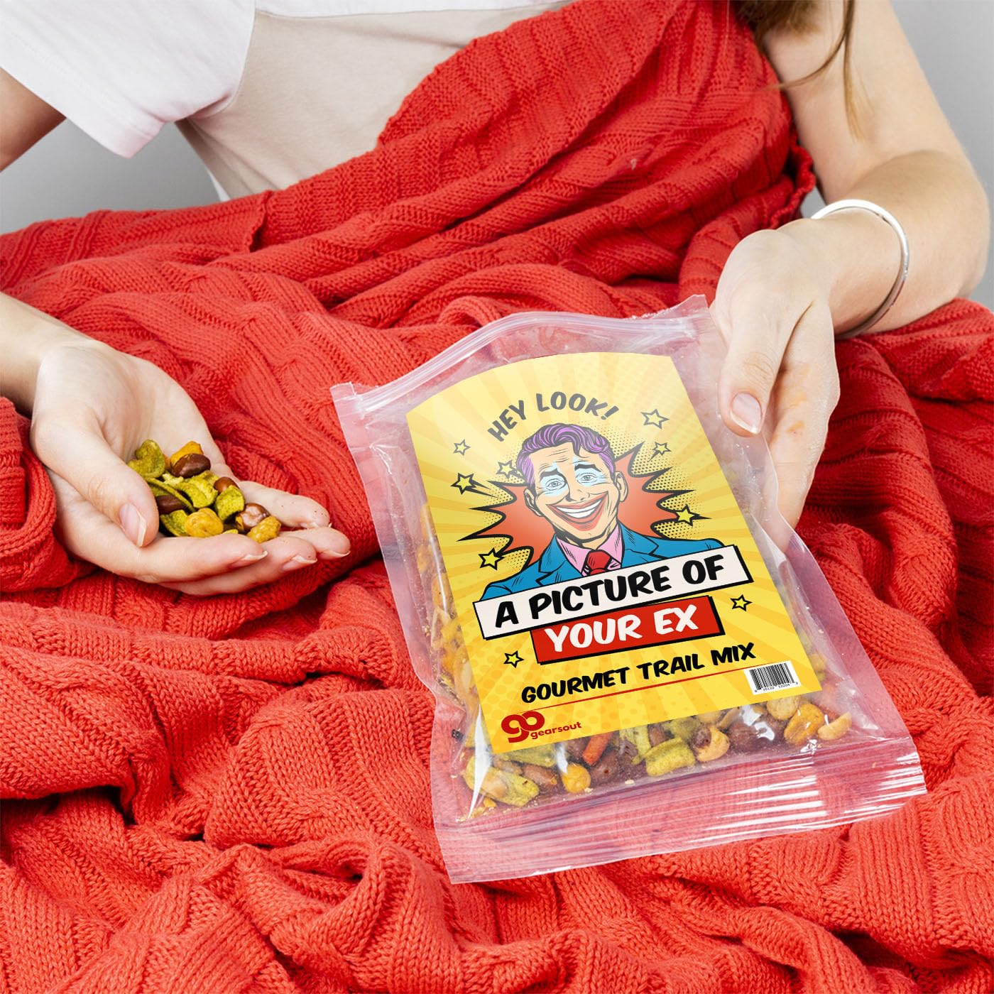 Classic Clown Male Trail Mix - Fun Snacking for All Ages - Nutrient-Packed Bag - Wholesome Blend for Daily Delights and Energetic Moments.