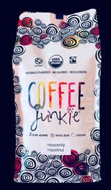 Coffee Junkie-Heavenly Hazelnut-3lb Whole Bean Coffee