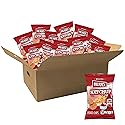 Herr's Ketchup Ripple Potato Chips Sample Pack (Pack of 12, 1 Ounce Bags) - Bold and Tangy Ketchup-Flavored Chips - Fun for Snacking and Sharing