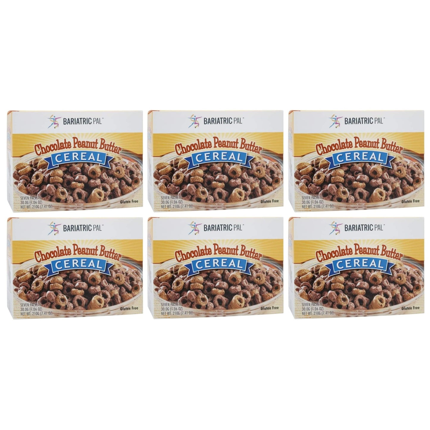 BariatricPal High Protein Cereal - Chocolate Peanut Butter (6-Pack)