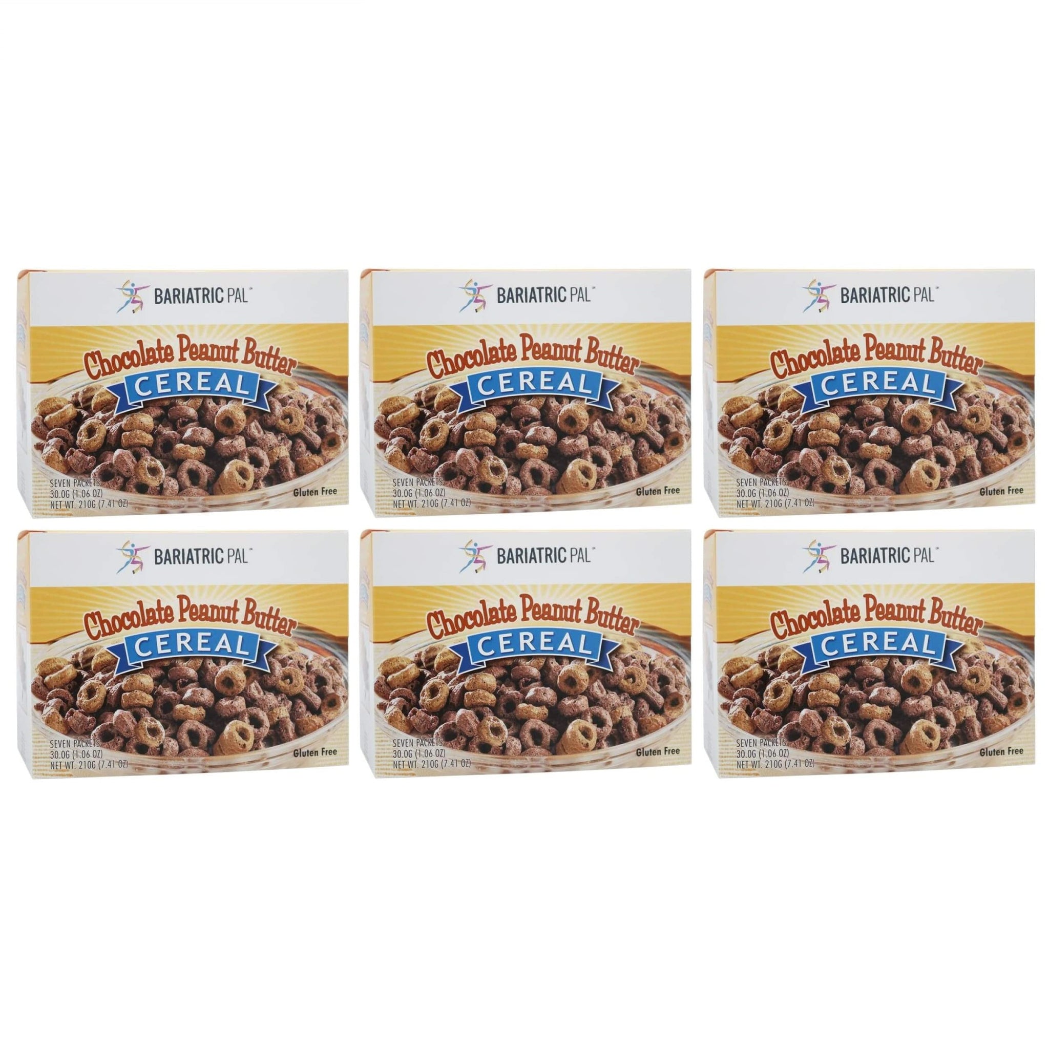 BariatricPal High Protein Cereal - Chocolate Peanut Butter (6-Pack)