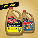 Clorox Liquid-Plumr Pro-Strength Clog Destroyer, Liquid Drain Cleaner, 80 Fluid Ounces (Package May Vary)