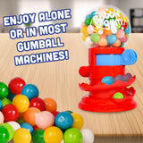 Toymendous Gumballs for Gumball Machine, 15oz Assorted Chewing Gum Fruit Flavored Bubble Gum, Gluten Free, 193 pieces