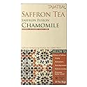 Taja Saffron Tea - Saffron Fusion Chamomile Tea, Mellow Blend for Emotional Wellness, Sleep Support and Monthly Comfort, Caffeine Free | Gluten Free |