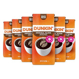 Dunkin' Original Blend Medium Roast Whole Bean Coffee, 12 Ounces (Pack of 6)