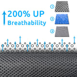 PURIMADE Bamboo Charcoal Air Purifying Bag,Reusable Natural Activated Charcoal Bags,300g Deodorizer and Odor Purifier,for Home,Car,Pet