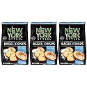 New York Style Bagel Crisps, Sea Salt, 7.2 Ounce (Pack of 3)