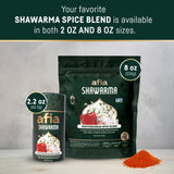 Afia Shawarma Seasoning | Mediterranean Spice Blend for Shawarma, Garlic Sauce (Toum), Flatbreads, Kebab, Kofta & Grilled Meat | Bold Middle Eastern