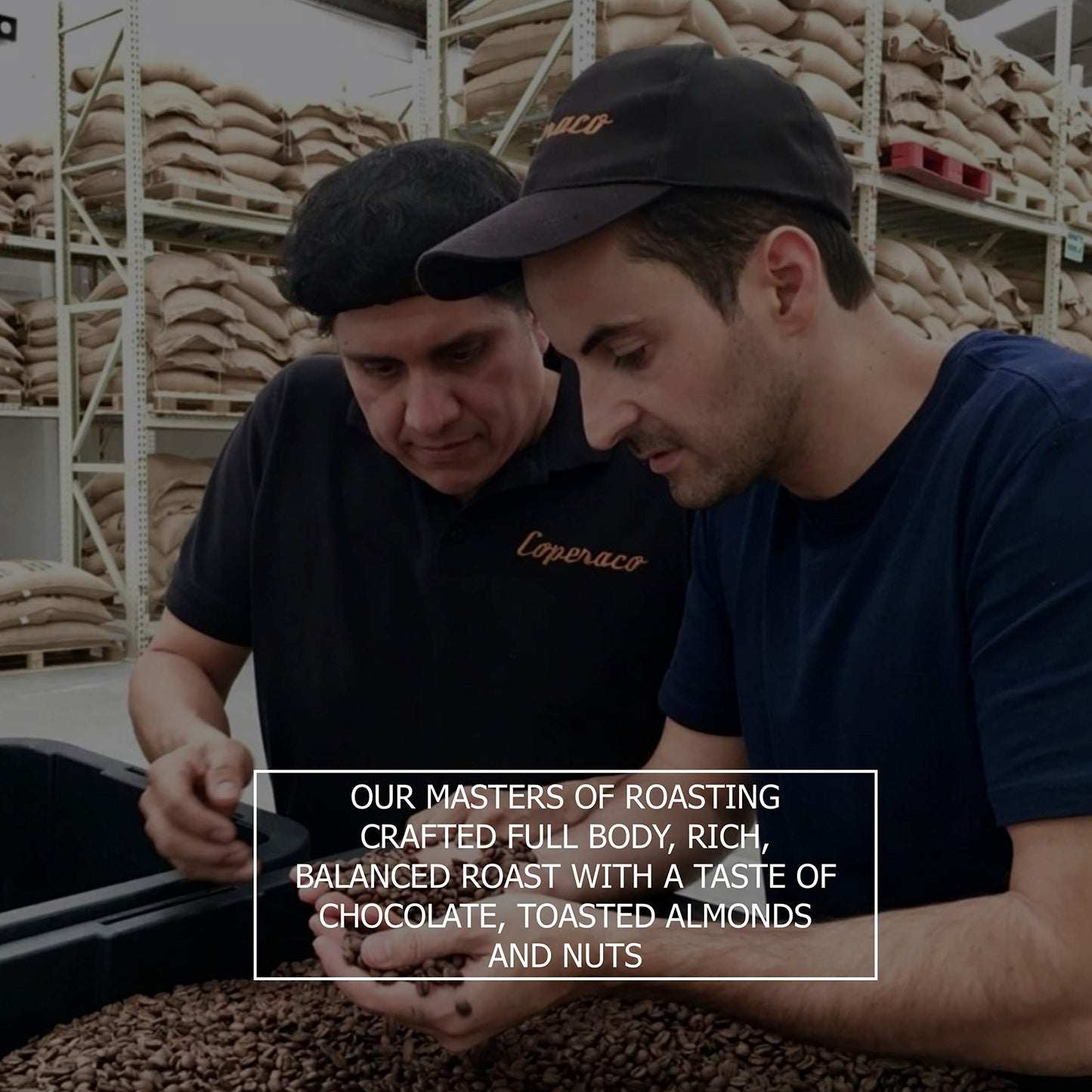 Coperaco Alis delicate and complex drip coffee Retail, Freshly Whole Coffee Beans, Medium-Dark Roast, 1Kg