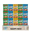 Th@ts It Crunchables Variety (Pack of 18 Count) Organic Fruit Crisps, No Sugar Added, Gluten-Free, Vegan, Healthy Snack for Kids, Adults, On-the-Go