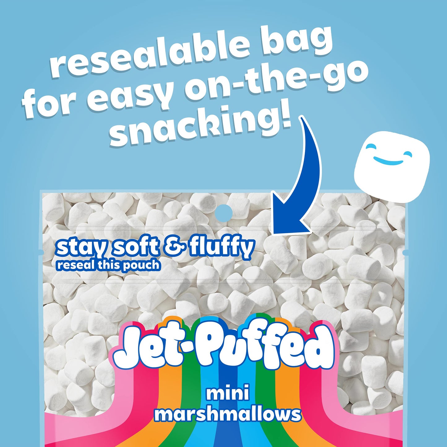 Jet-Puffed Baking & MM Mini Marshmallows, 28 Oz, 4 Count
