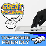 RVTUS Nitrile Gloves 5 Mil Disposable Gloves - Powder Free - Latex Free (100, Medium)
