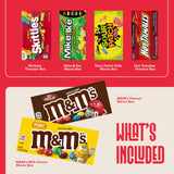 Movie Night Supplies: Candy Variety Pack - Movie Gift Basket Includes Theatre Candy Assortment, Snack Trays, Popcorn Buckets - Date Night Kit