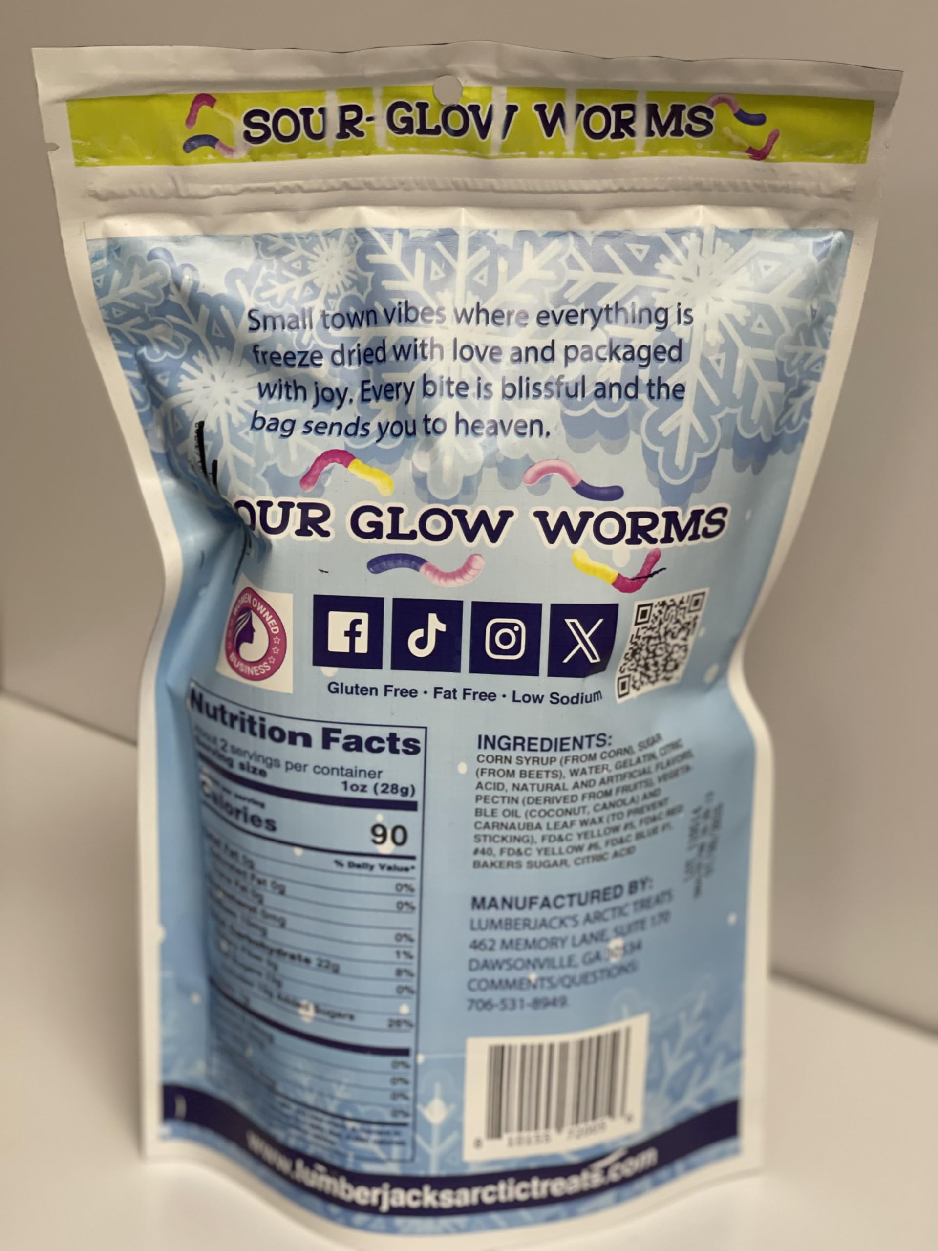 Sour Glow Worms (1.9oz)