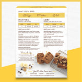 Simple Mills Almond Flour Baking Mix, Gluten Free Banana Bread Mix, Muffin Pan Ready, Made with whole foods, 3 Count (Packaging May Vary)