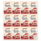 Junket Danish Dessert Strawberry Mix - for Strawberry Pie Filling, Cheesecake Topping, Sauces, Puddings, and Glazes. Easy! Add Water, Heat 60 Seconds, Add Fresh Fruit - Enjoy! 4.75 Ounce (Pack of 12)