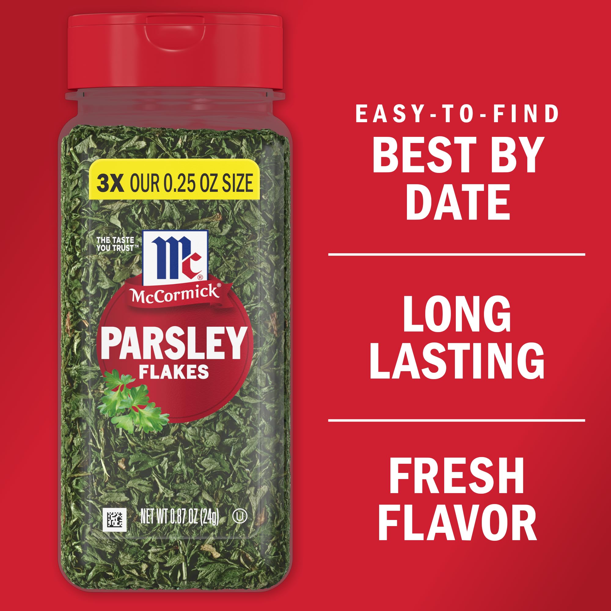 McCormick Parsley Flakes, 0.87 oz